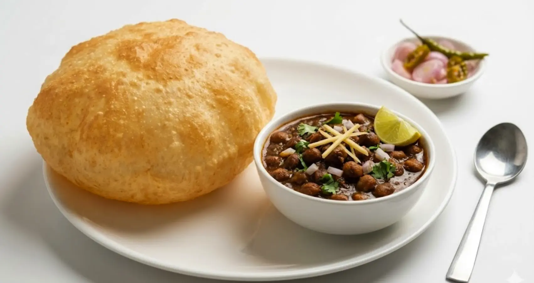 Chole Bhature at Punjabi Tiffin Junction in Edmonton, AB